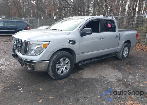 2017 Nissan Titan Sv from USA, damaged, VIN 1N6AA1EK5HN538447